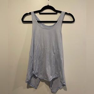 Lululemon Salute The Sun Singlet Baby Blue II Tank